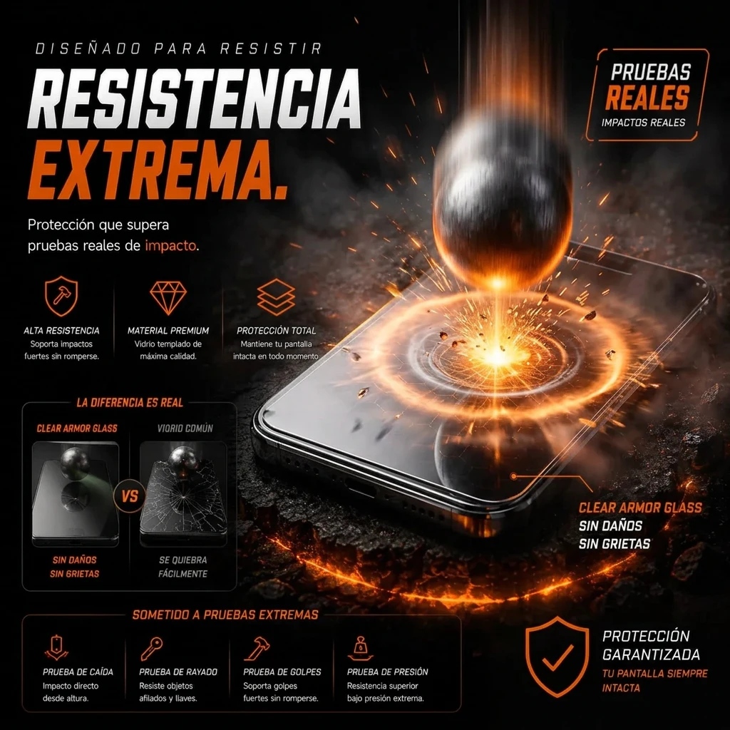 Pruebas reales de resistencia extrema del vidrio superblindado